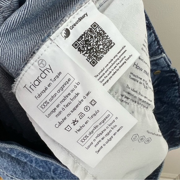 Aritzia Triarchy Loose Fit Straight Leg Jeans - Picture 9 of 13